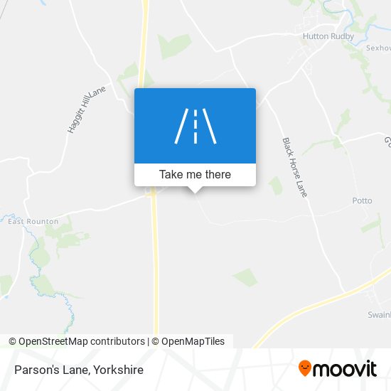 Parson's Lane map