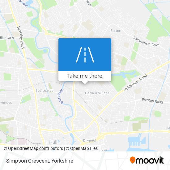 Simpson Crescent map