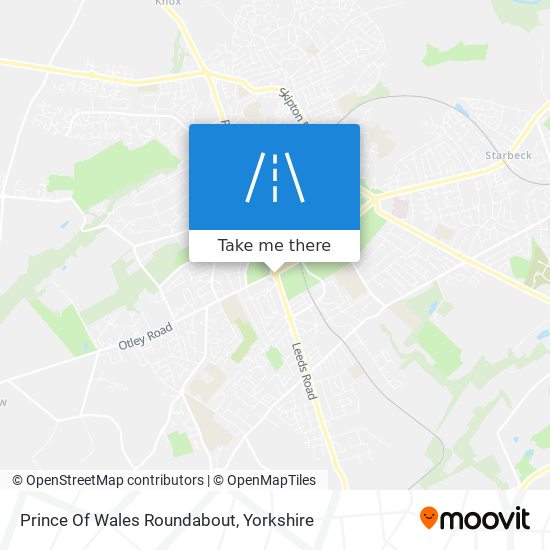 Prince Of Wales Roundabout map