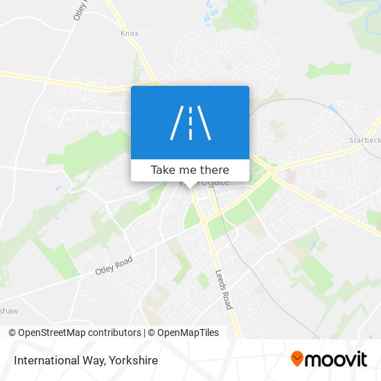 International Way map