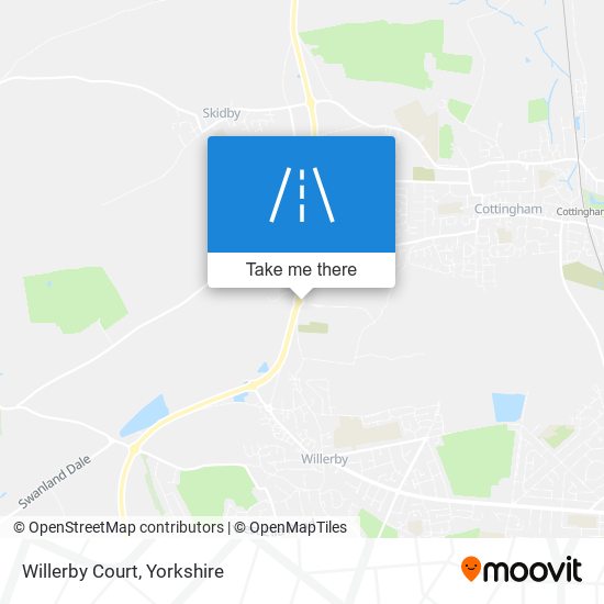 Willerby Court map