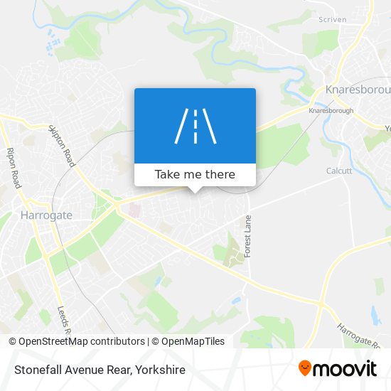 Stonefall Avenue Rear map