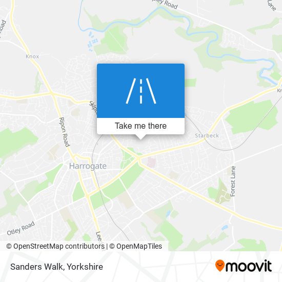 Sanders Walk map