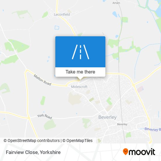 Fairview Close map