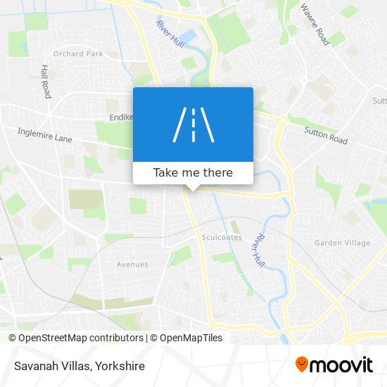 Savanah Villas map