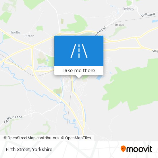 Firth Street map