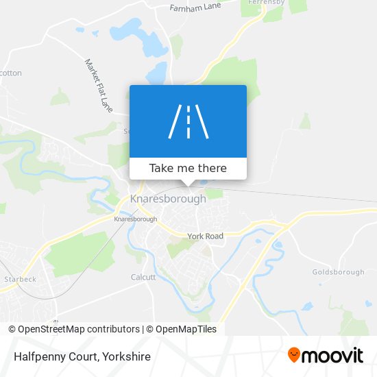 Halfpenny Court map