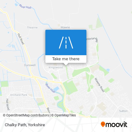 Chalky Path map