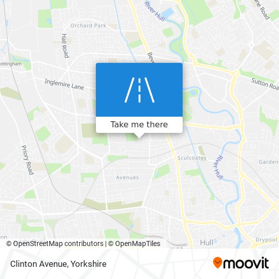 Clinton Avenue map