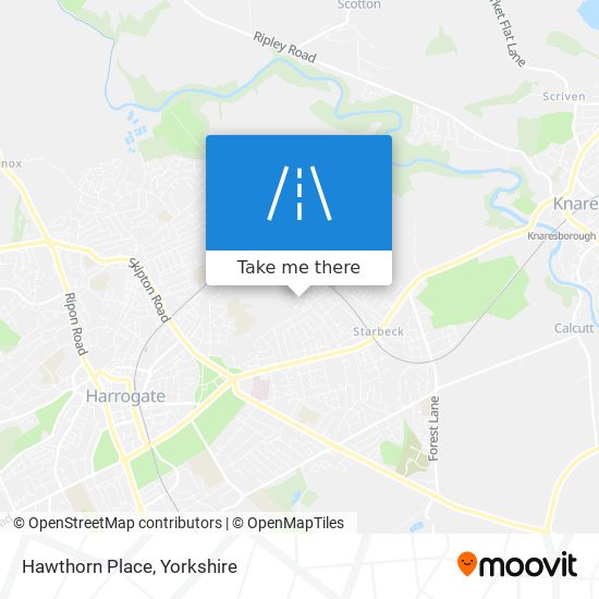 Hawthorn Place map