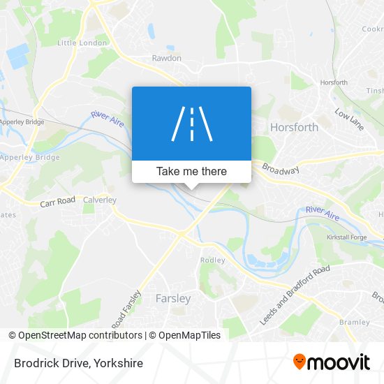 Brodrick Drive map