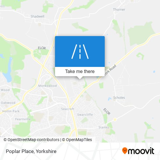 Poplar Place map