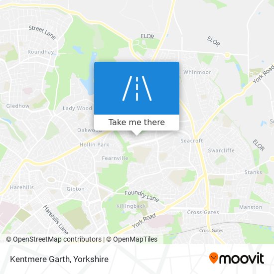 Kentmere Garth map