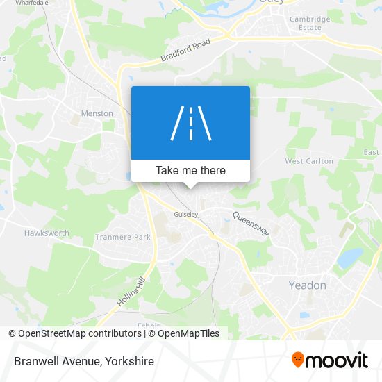 Branwell Avenue map
