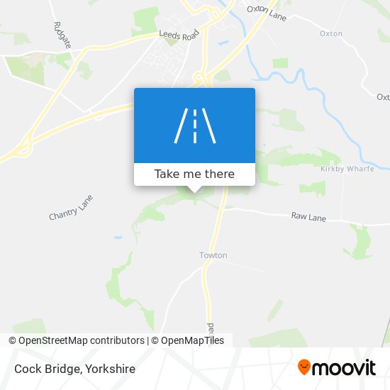 Cock Bridge map