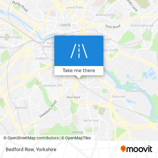 Bedford Row map