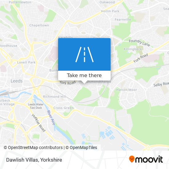 Dawlish Villas map