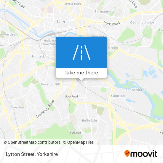 Lytton Street map
