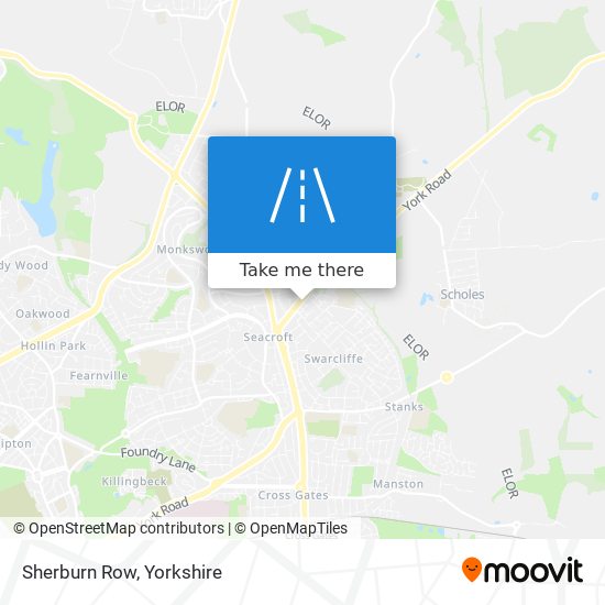 Sherburn Row map