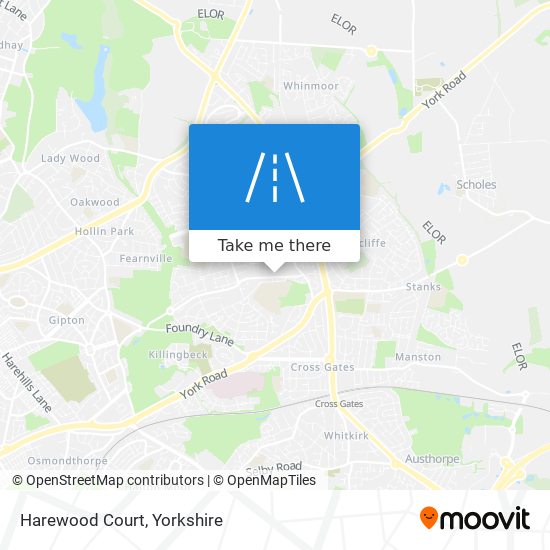 Harewood Court map