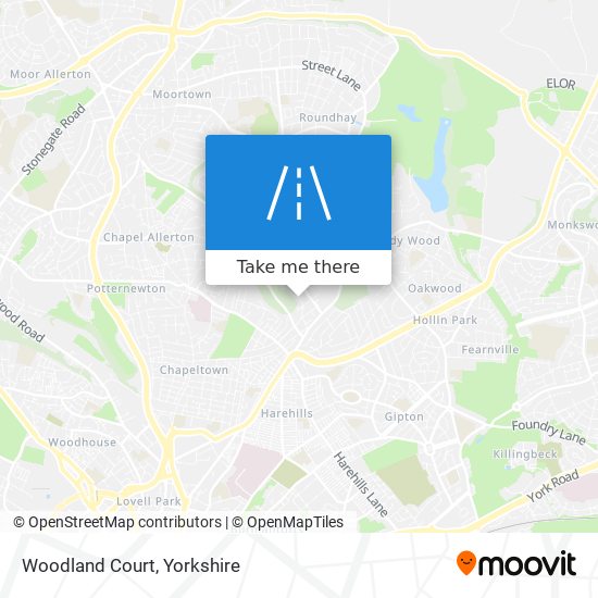 Woodland Court map