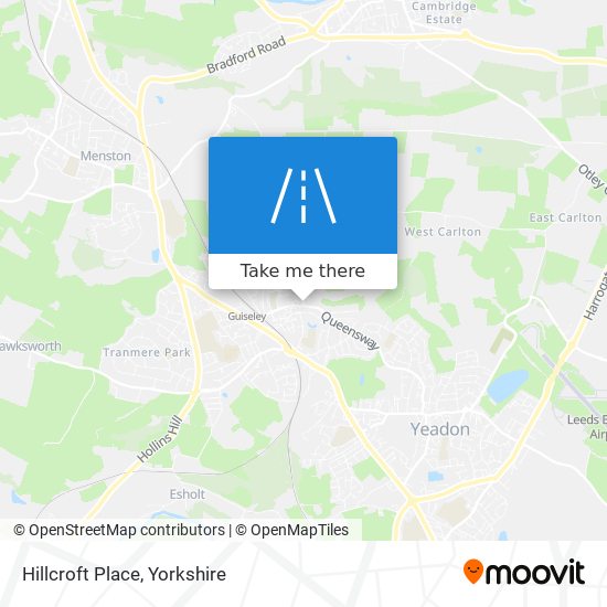 Hillcroft Place map
