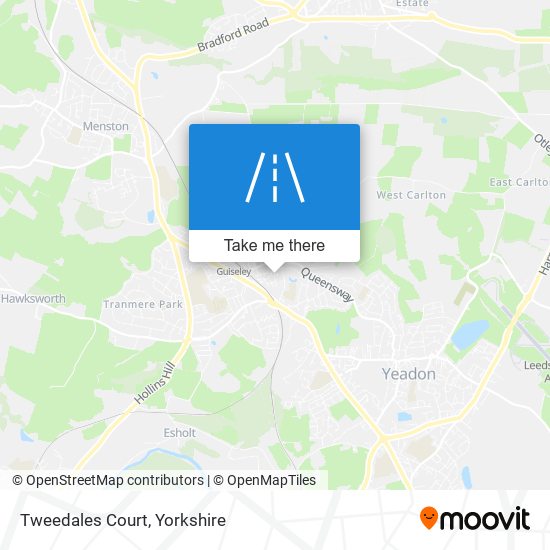 Tweedales Court map
