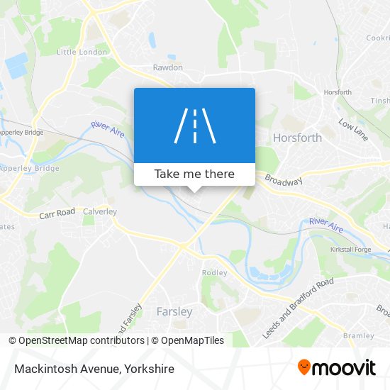 Mackintosh Avenue map