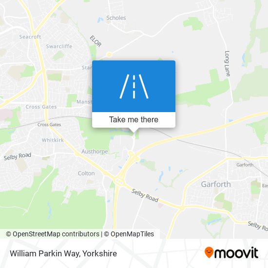 William Parkin Way map