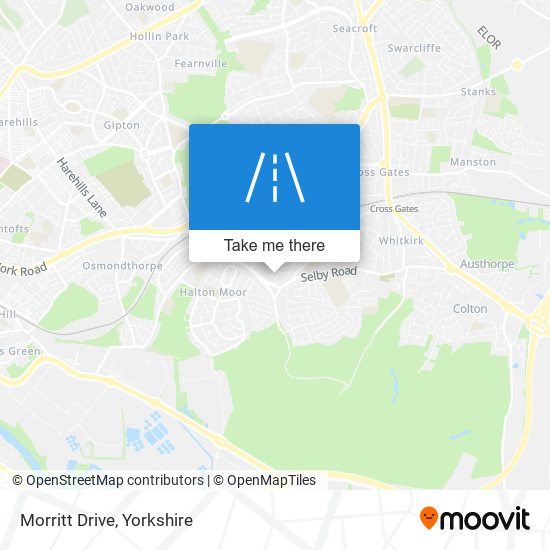 Morritt Drive map