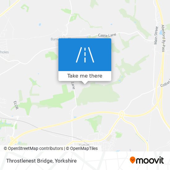 Throstlenest Bridge map