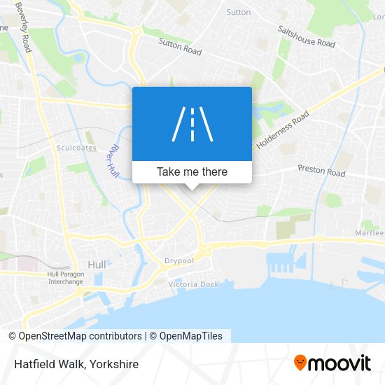 Hatfield Walk map
