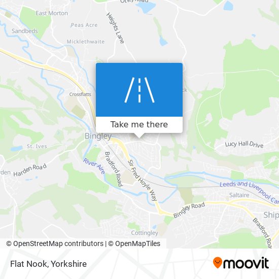 Flat Nook map