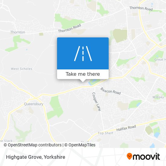 Highgate Grove map