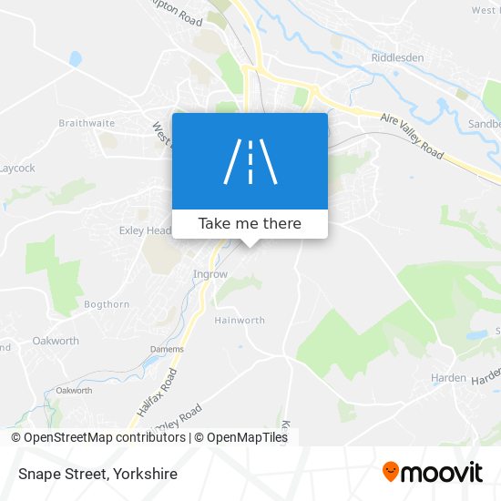 Snape Street map
