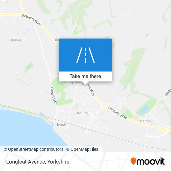 Longleat Avenue map