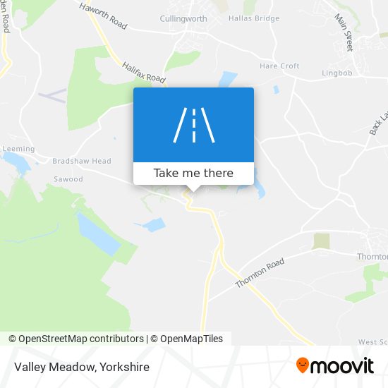Valley Meadow map