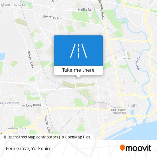 Fern Grove map