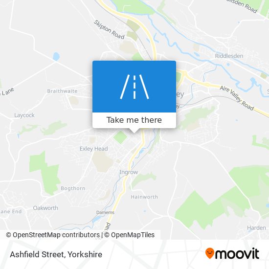 Ashfield Street map