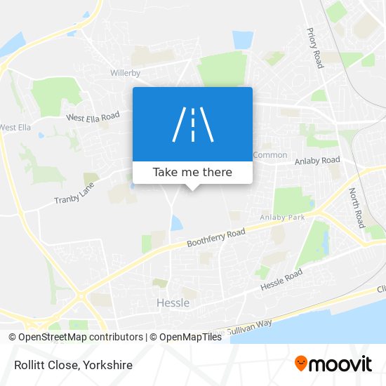 Rollitt Close map