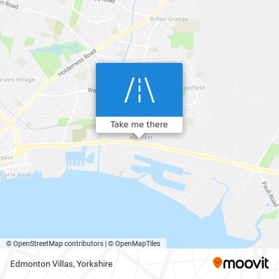 Edmonton Villas map