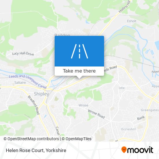 Helen Rose Court map