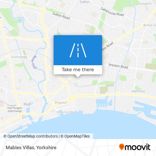 Mables Villas map