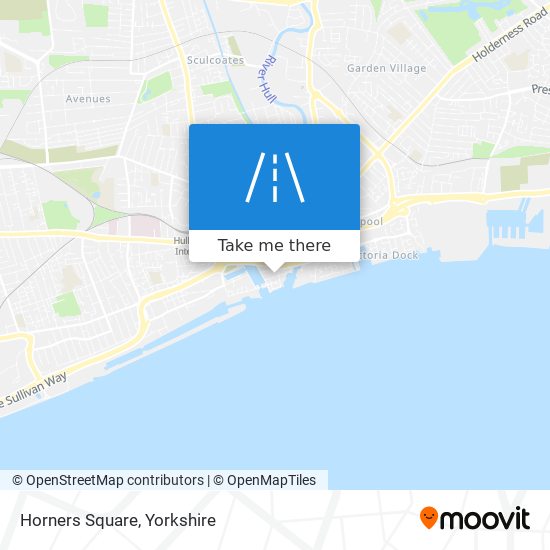 Horners Square map