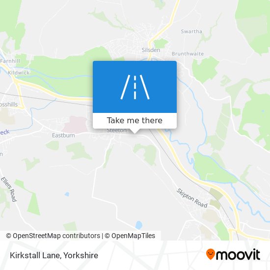 Kirkstall Lane map