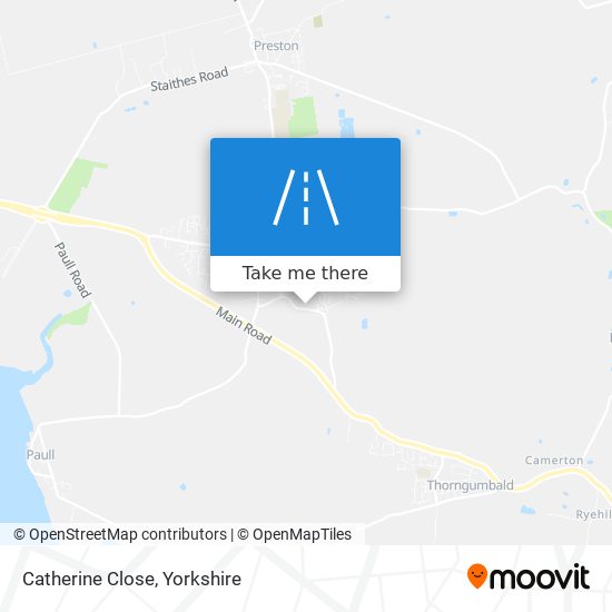 Catherine Close map