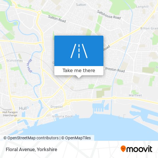 Floral Avenue map