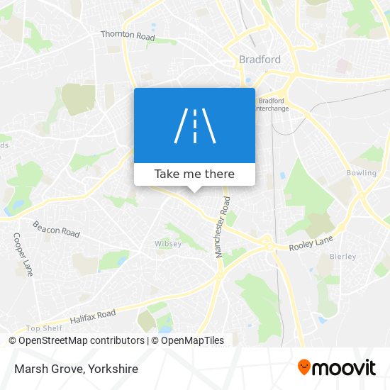 Marsh Grove map