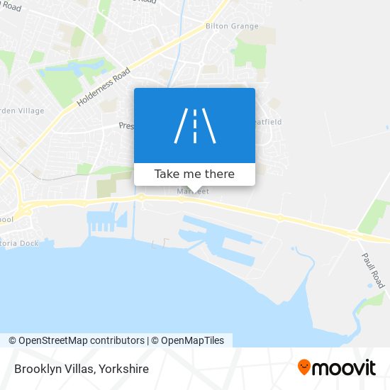 Brooklyn Villas map