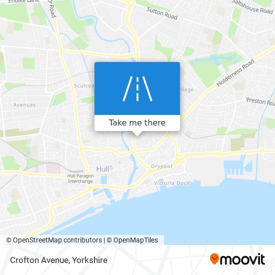 Crofton Avenue map